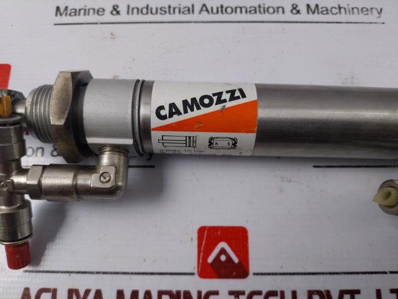 Camozzi 24S2A25A060 S09 Double Acting Pneumatic Mini-Cylinder Pmax 10 Bar