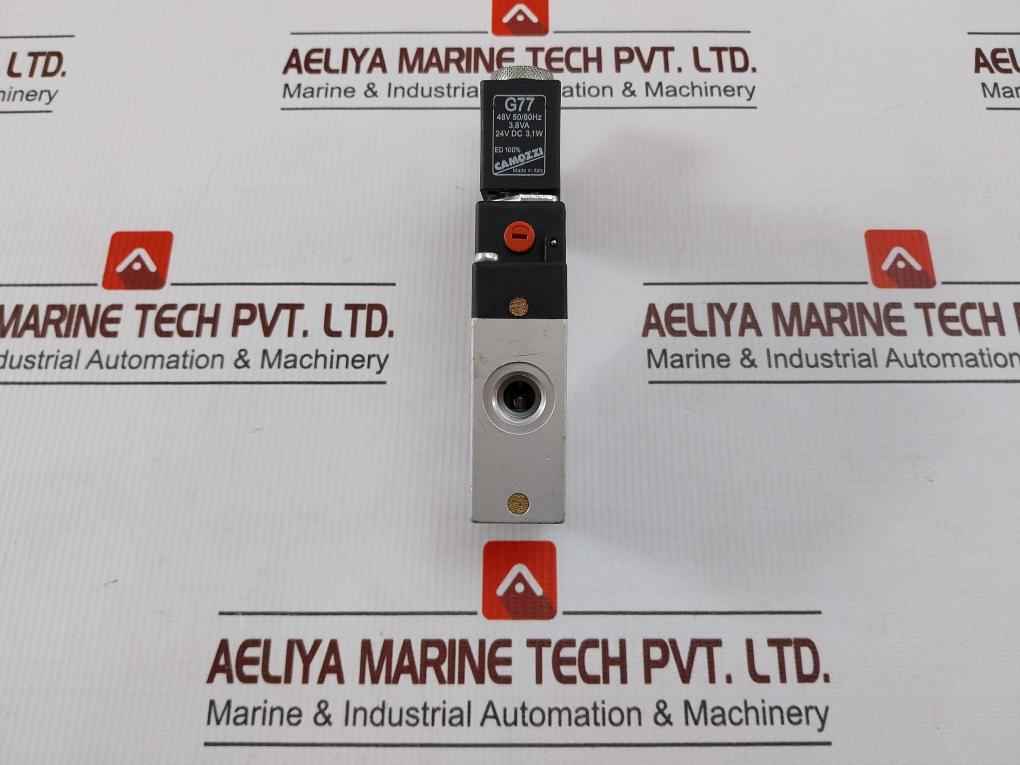 Camozzi 334-015-02 Solenoid Valve 10 Bar 48v 50/60hz 25w