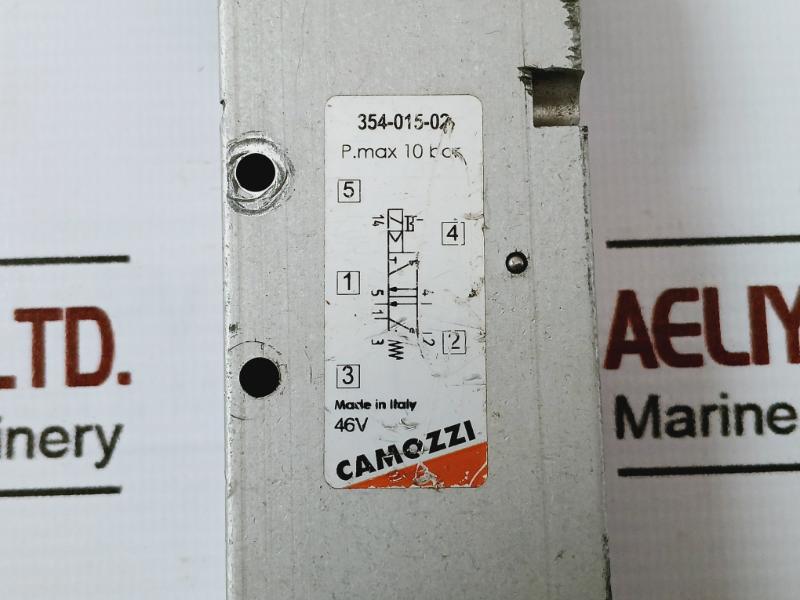 Camozzi 354-015-02 5/2-way Solenoid Valve Monostable, 46 V