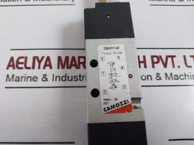 Camozzi 358-011-02 Double Solenoid Valve 10 Bar