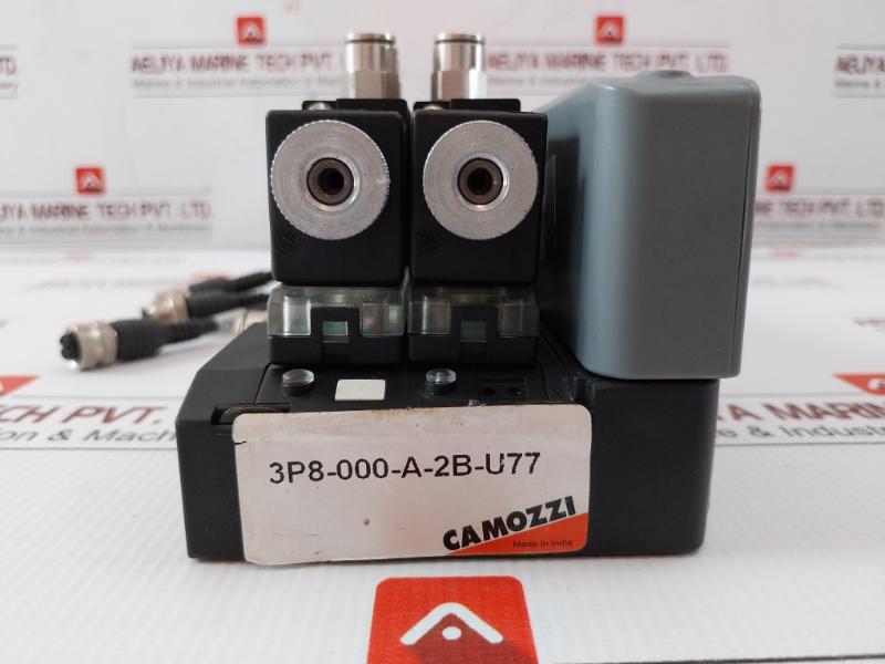 3P8-000-a-2B-u77 Pneumatic Solenoid Valve Island Camozzi  24Vdc 3,1W 60°C