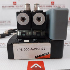 3P8-000-a-2B-u77 Pneumatic Solenoid Valve Island Camozzi  24Vdc 3,1W 60°C