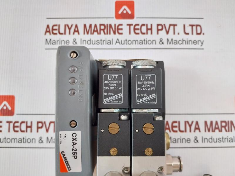 3P8-000-a-2B-u77 Pneumatic Solenoid Valve Island Camozzi  24Vdc 3,1W 60°C