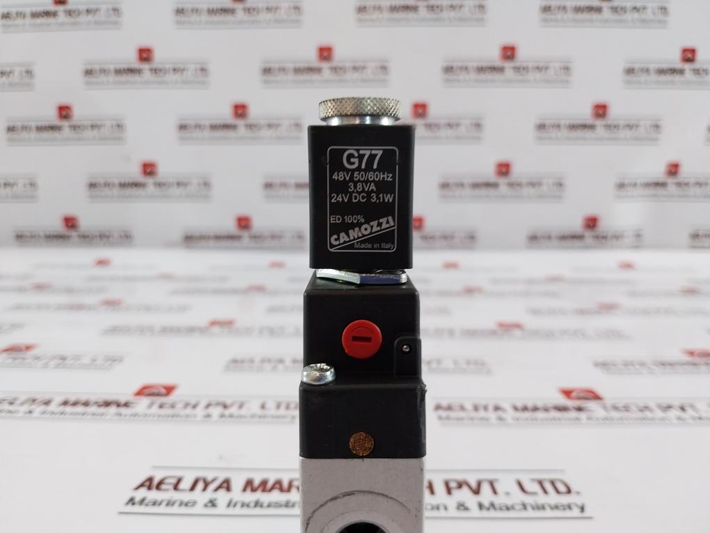 Camozzi Automation 334-015-02-g77 48V/24V-10 Bar Max Pressure