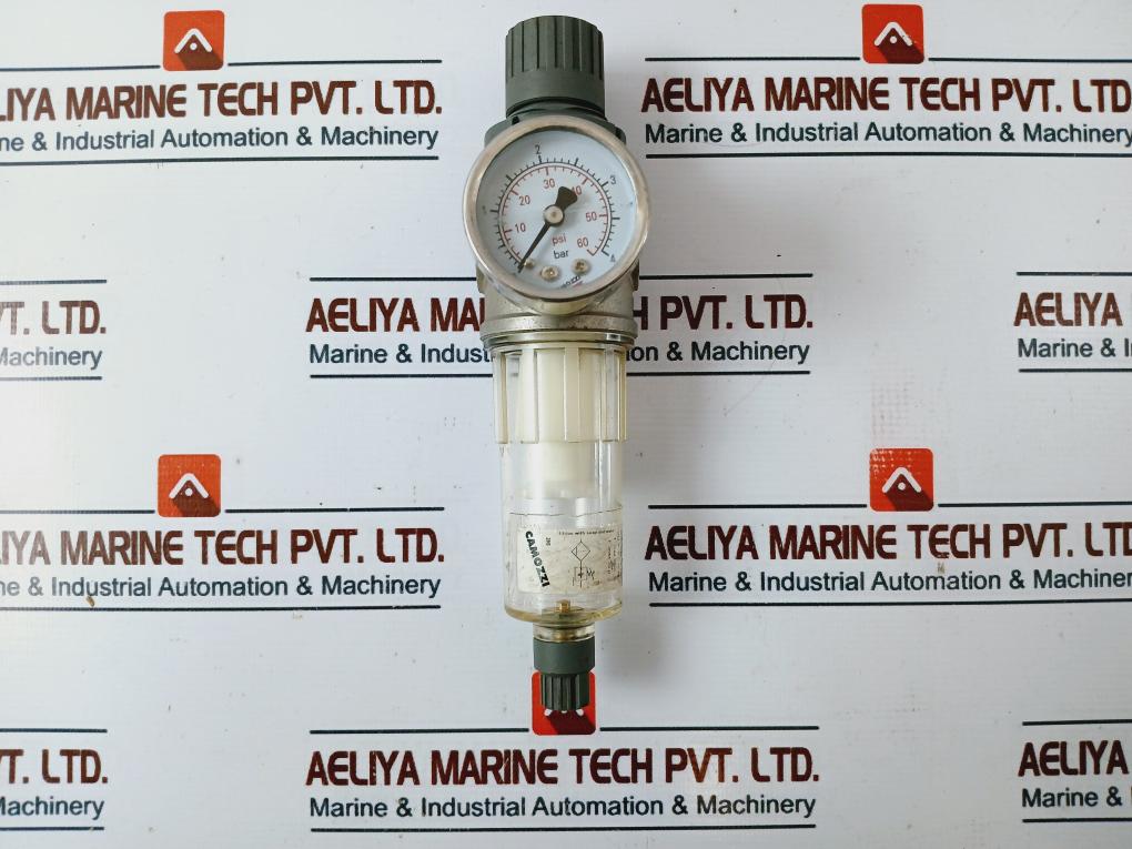 Camozzi N204-d00 Pneumatic Filter Regulator 0-4 Bar, 0-60 Psi