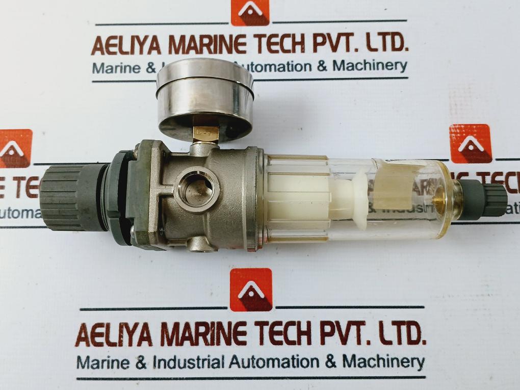 Camozzi N204-d00 Pneumatic Filter Regulator 0-4 Bar, 0-60 Psi