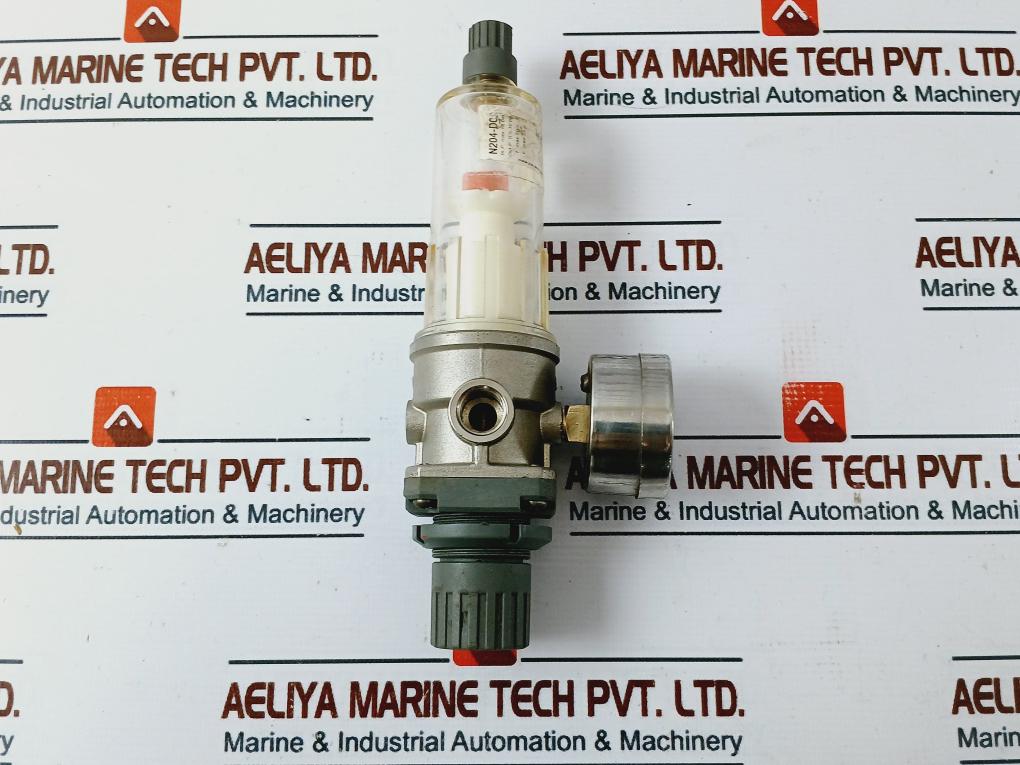 Camozzi N204-d00 Pneumatic Filter Regulator 0-4 Bar, 0-60 Psi