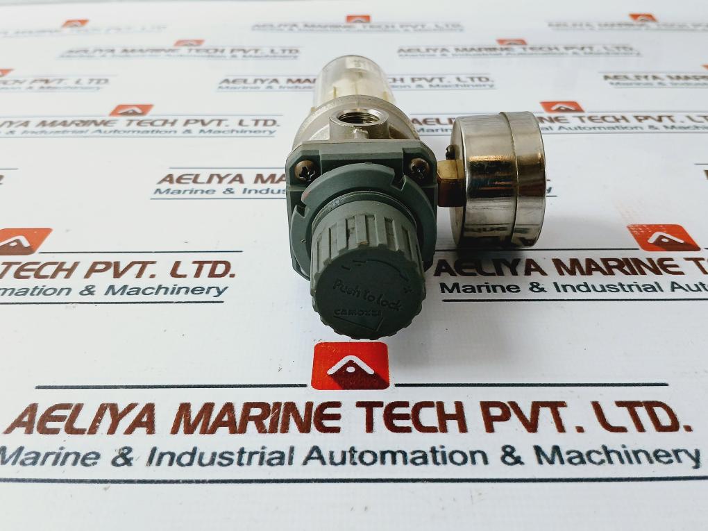 Camozzi N204-d00 Pneumatic Filter Regulator 0-4 Bar, 0-60 Psi