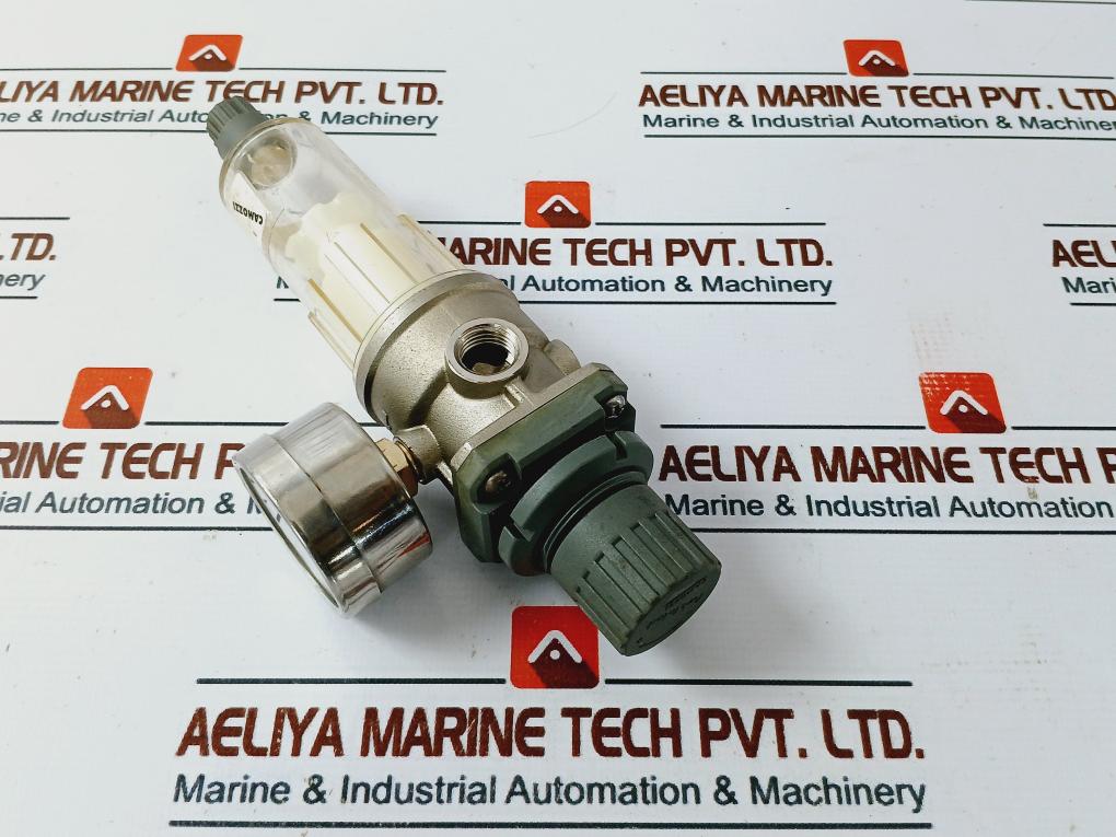 Camozzi N204-d00 Pneumatic Filter Regulator 0-4 Bar, 0-60 Psi