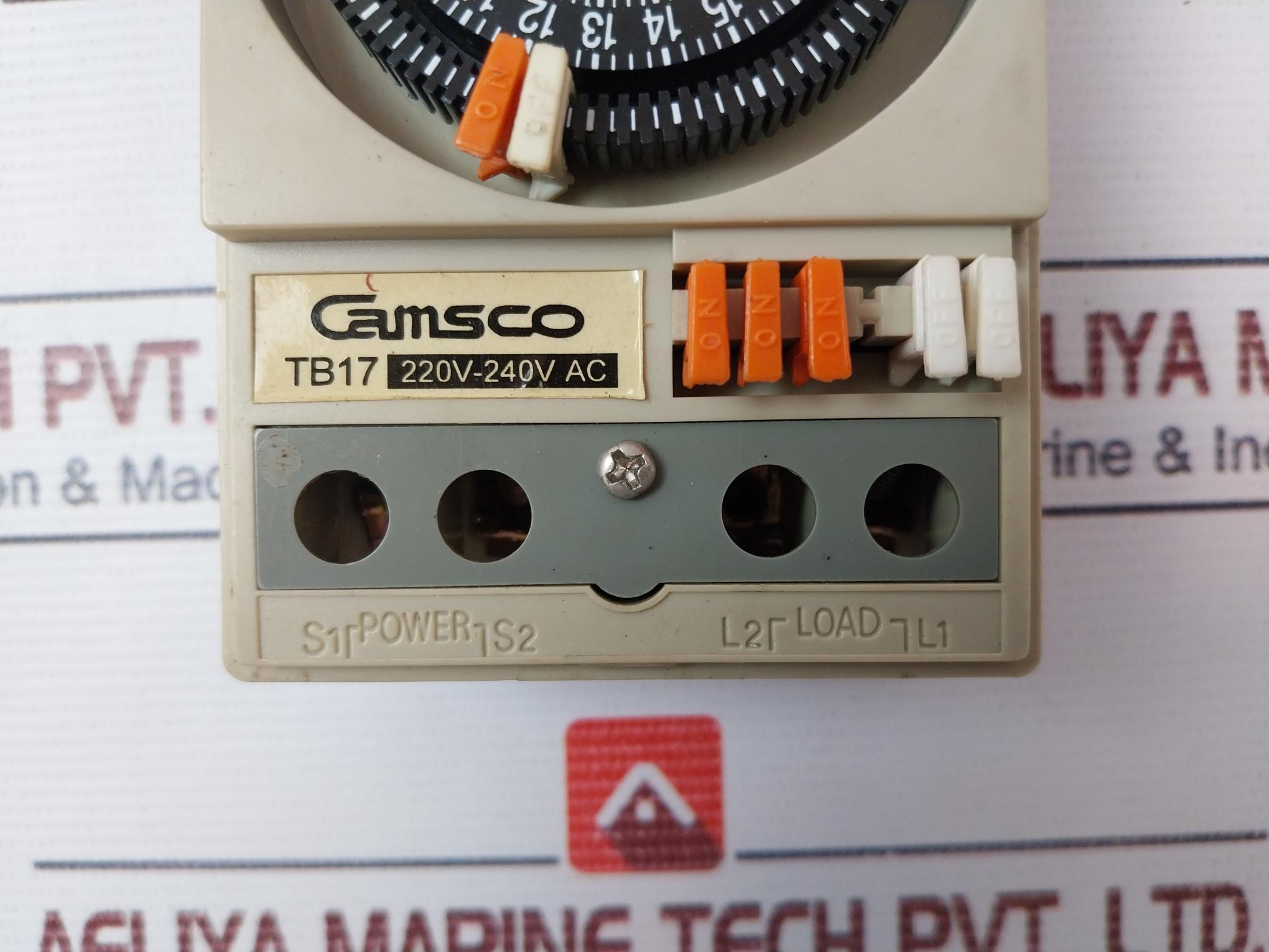 Camsco Tb17 Time Switch 220-240Vac 50/60Hz