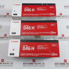 Canon 046 H Toner Cartridge Crg-046Hmag, Crg-046Hyel, Crg-046Hcyn (3-color Set)