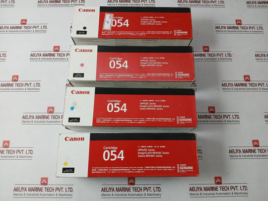 Canon 054 Toner Cartridge 4-color Set Black, Magenta, Cyan, Yellow