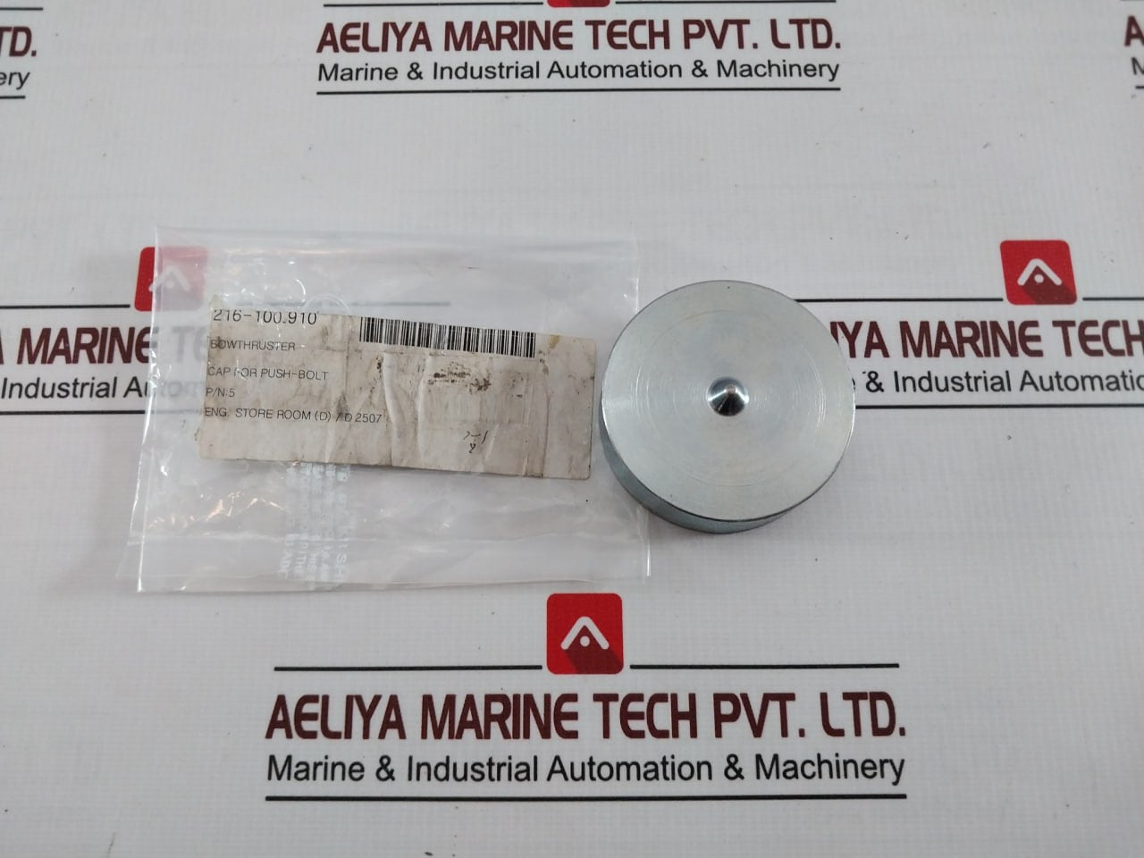 Cap For Push-bolt Bowthruster Part Number 5