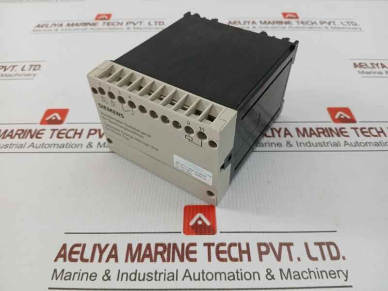 Capacitor Energy Storage Unit F/ Shunt Trip 50/60 Hz Siemens 3Wl9111-0Ba14-0Aa0