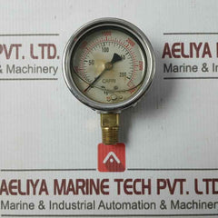 Capri 2.5" Ssc Btm Pressure Gauge 0-200 Kg/Cm2/3000Psi Kl.1.6