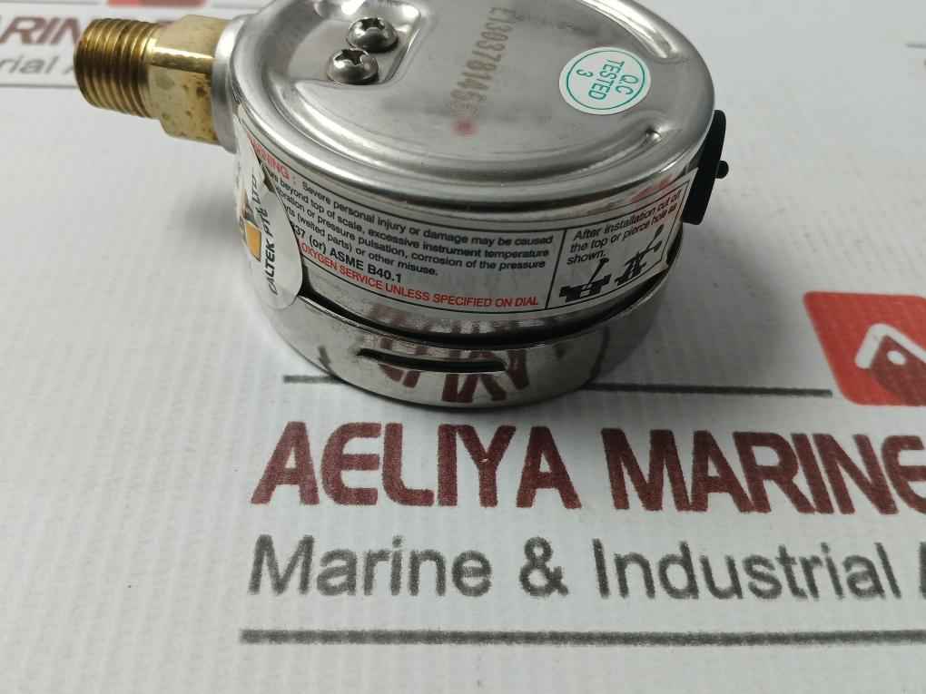 Capri 2.5" Ssc Btm Pressure Gauge 0-200 Kg/Cm2/3000Psi Kl.1.6