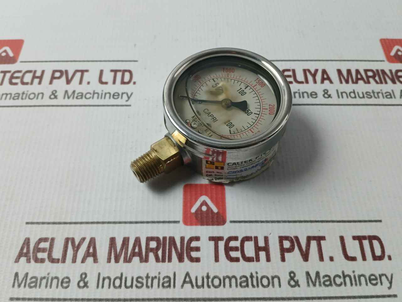 Capri 2.5" Ssc Btm Pressure Gauge 0-200 Kg/Cm2/3000Psi Kl.1.6