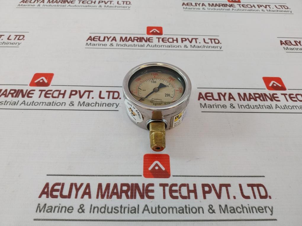 Capri 2.5” Ssc Btm Pressure Gauge 0-200 Kg/Cm2 0-3000 Psi E1303780743