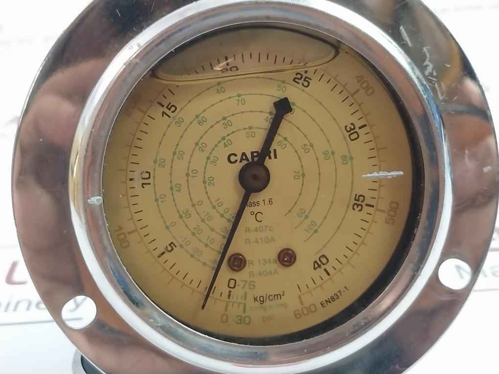 Capri En837-1 Pressure Gauge 0-600 Psi