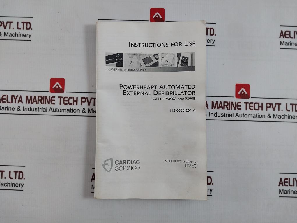 Cardiac Science 9390A-501 Power Kit 8428763017936 112-0038-201 A