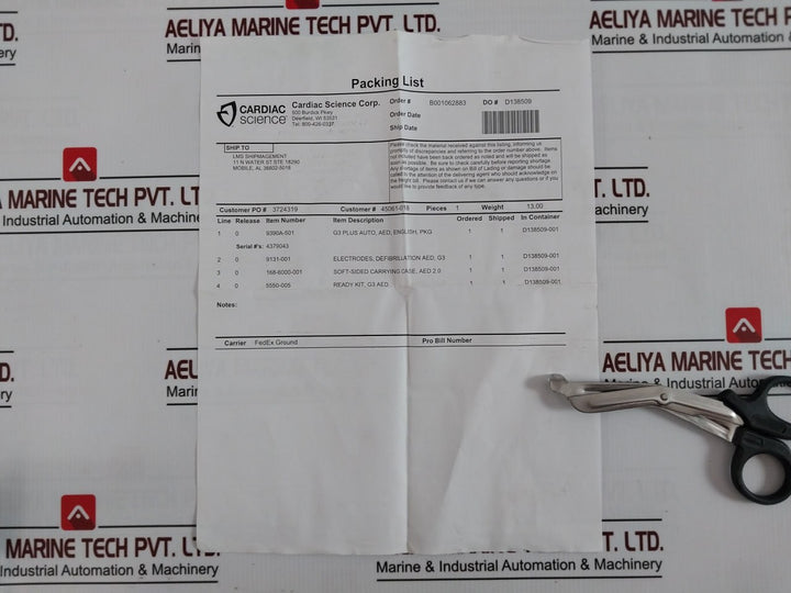 Cardiac Science 9390A-501 Power Kit 8428763017936 112-0038-201 A