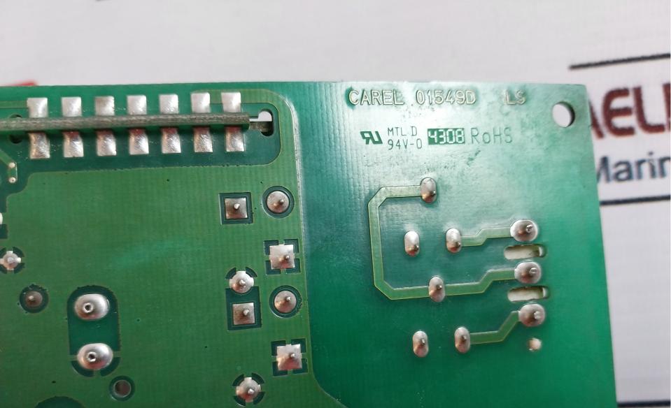 Carel 01549D Control Board Rev: 2.028