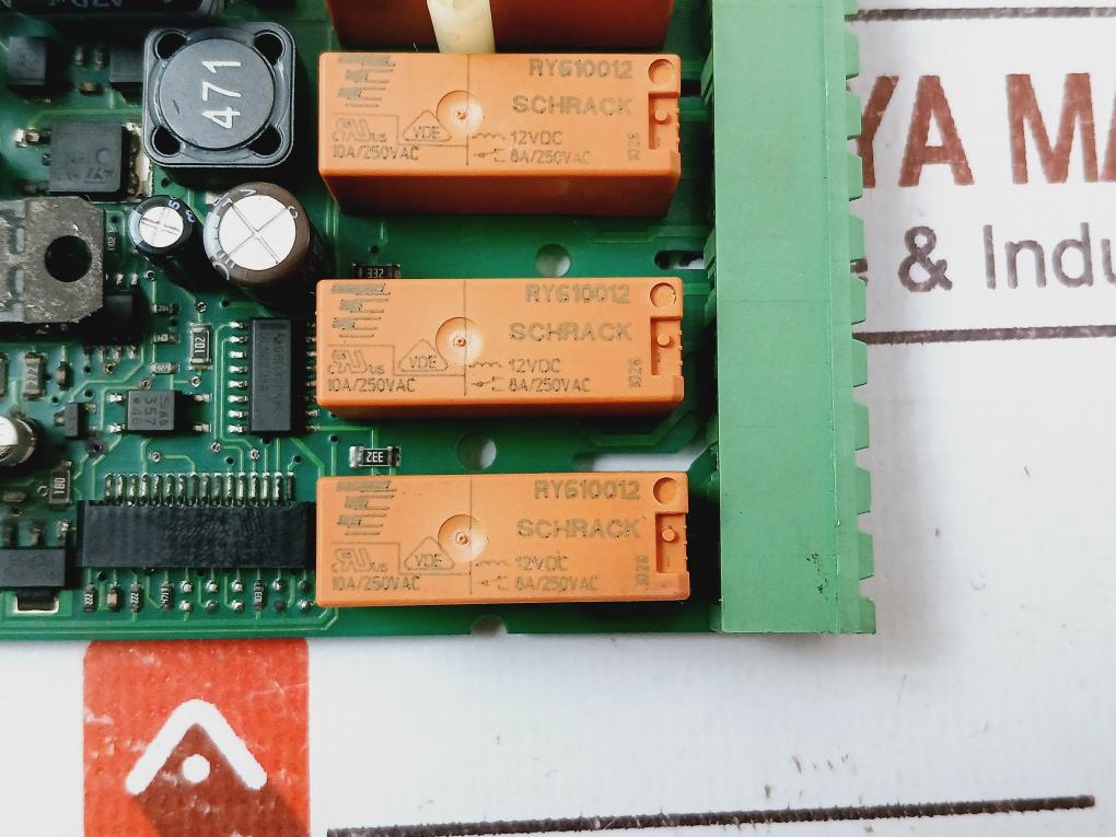 Carel 03609C Printed Circuit Board Card 12Vdc