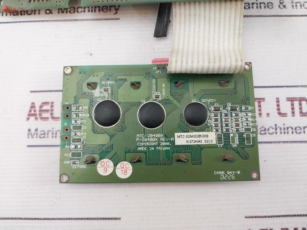 Carel Mtc-s20400Xrghs Character Count Lcd Display Module