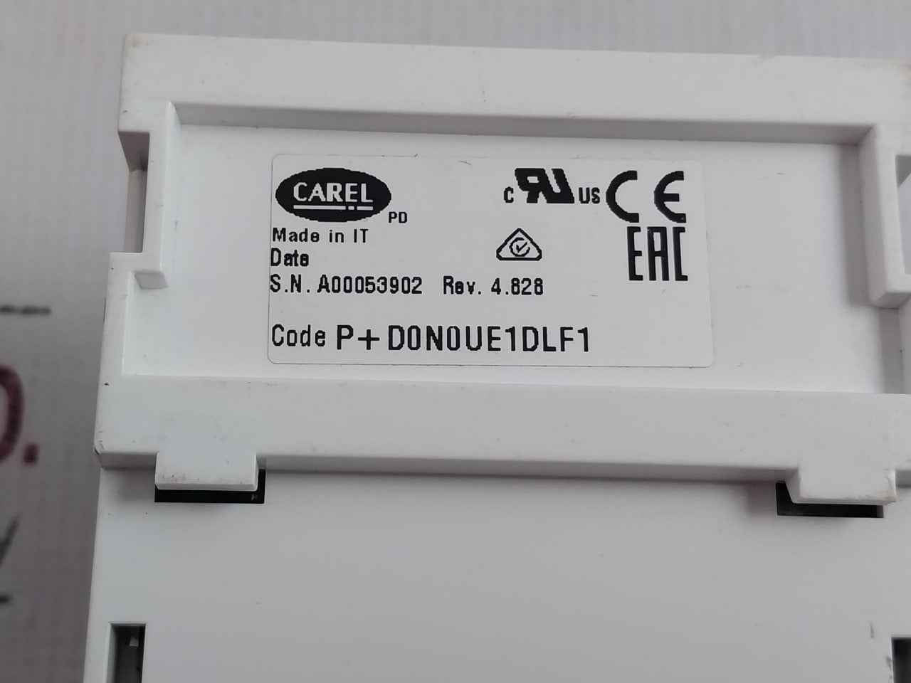 Carel P+D0N0Ue1Dlf1 Enhanced Programmable Controller 50-60Hz Rev 4.828
