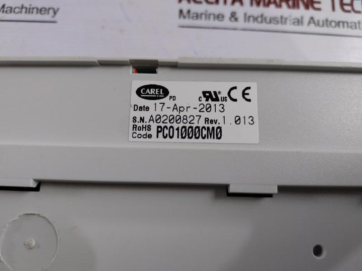Carel Pco1000Cm0 Pco1 Controller Rev. 1.013