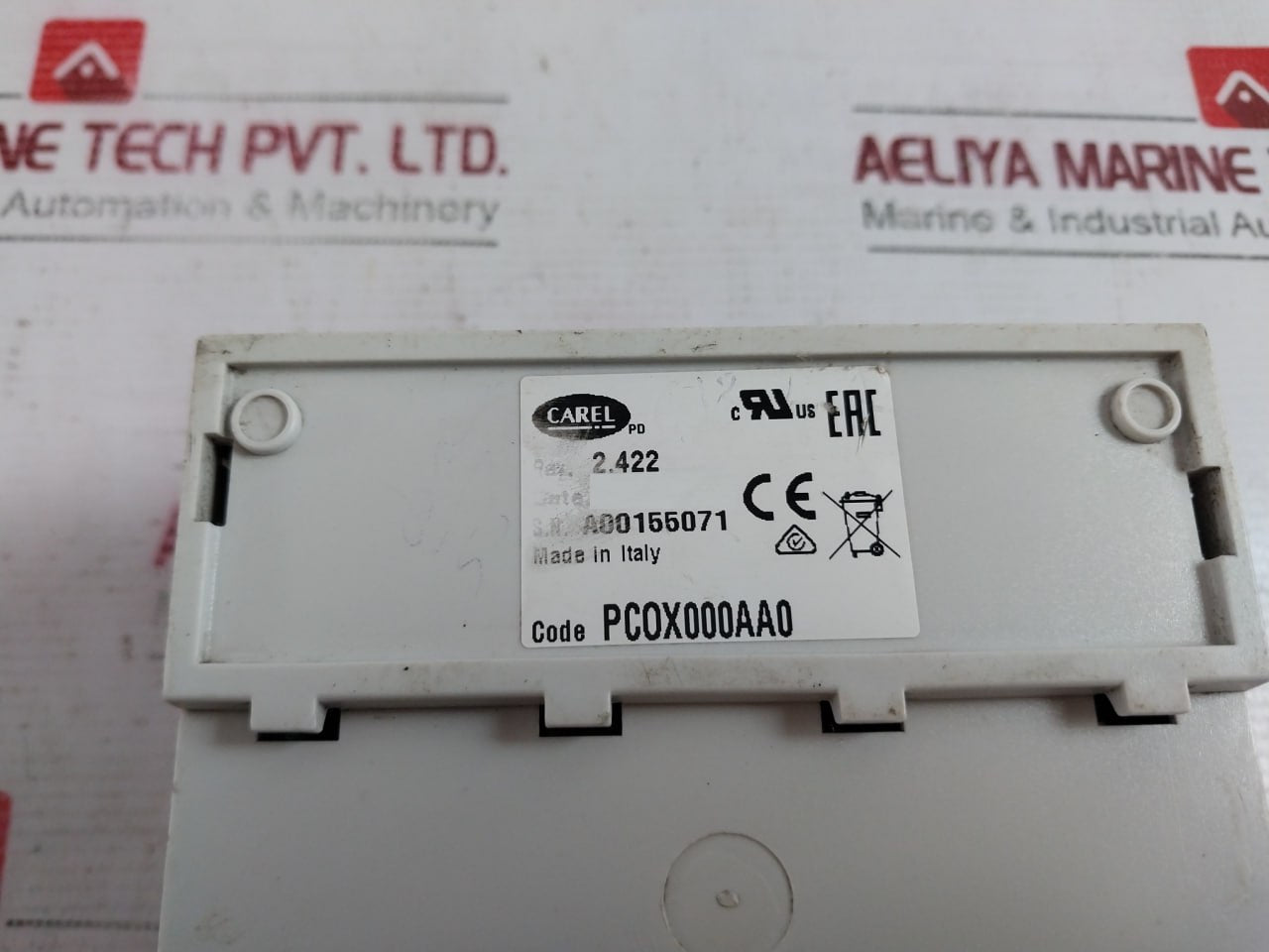 Carel Pcox000Aa0 Controller Rev. 2.422 0/10V 14Va/11W