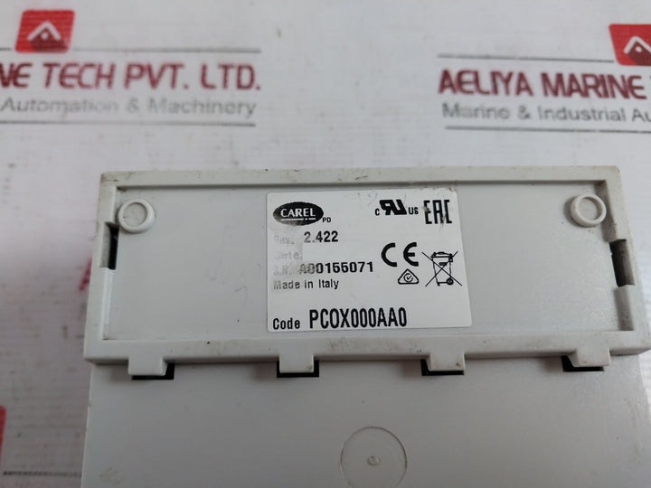 Carel Pcox000Aa0 Controller Rev. 2.422 0/10V 14Va/11W