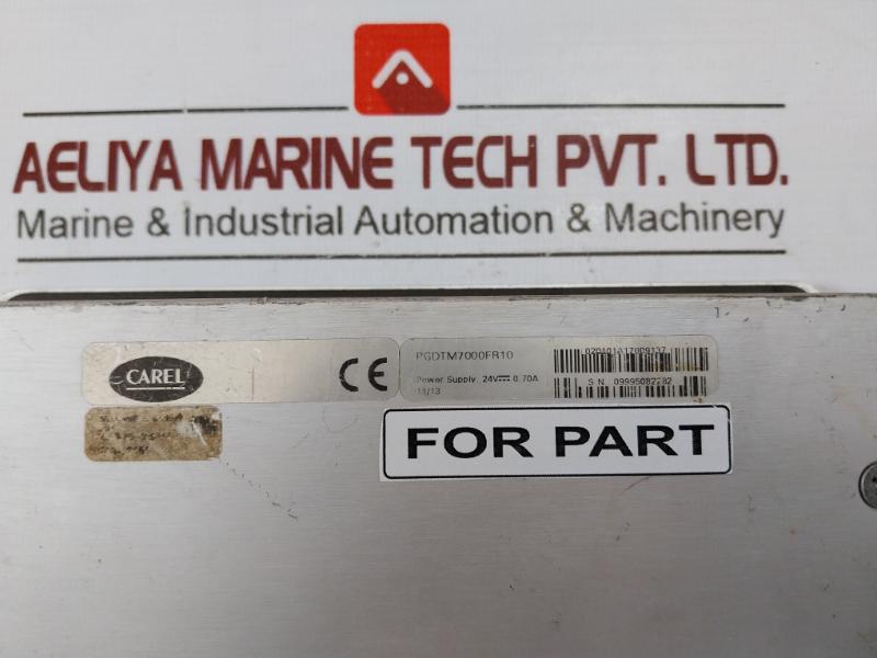 Carel Pgdtm7000Fr10 Programmable Terminal Hmi Touch Panel