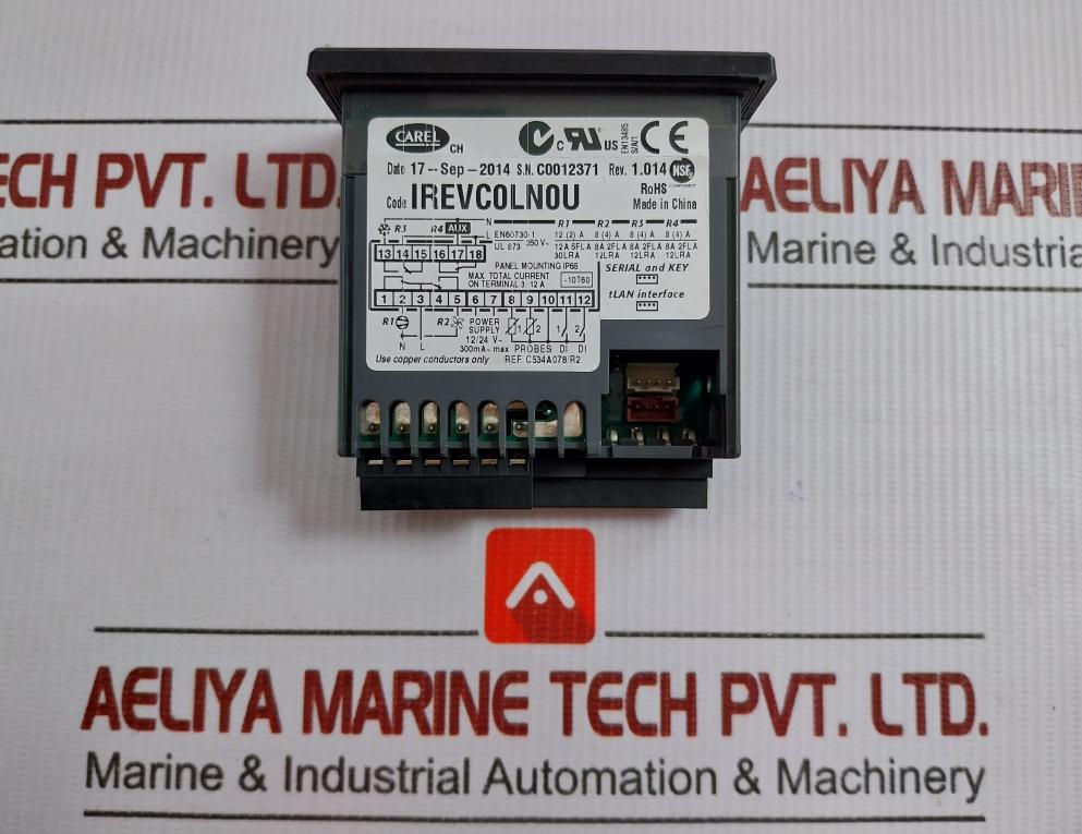 Carel Temperature Controller 12/24V Irevc0Ln0U
