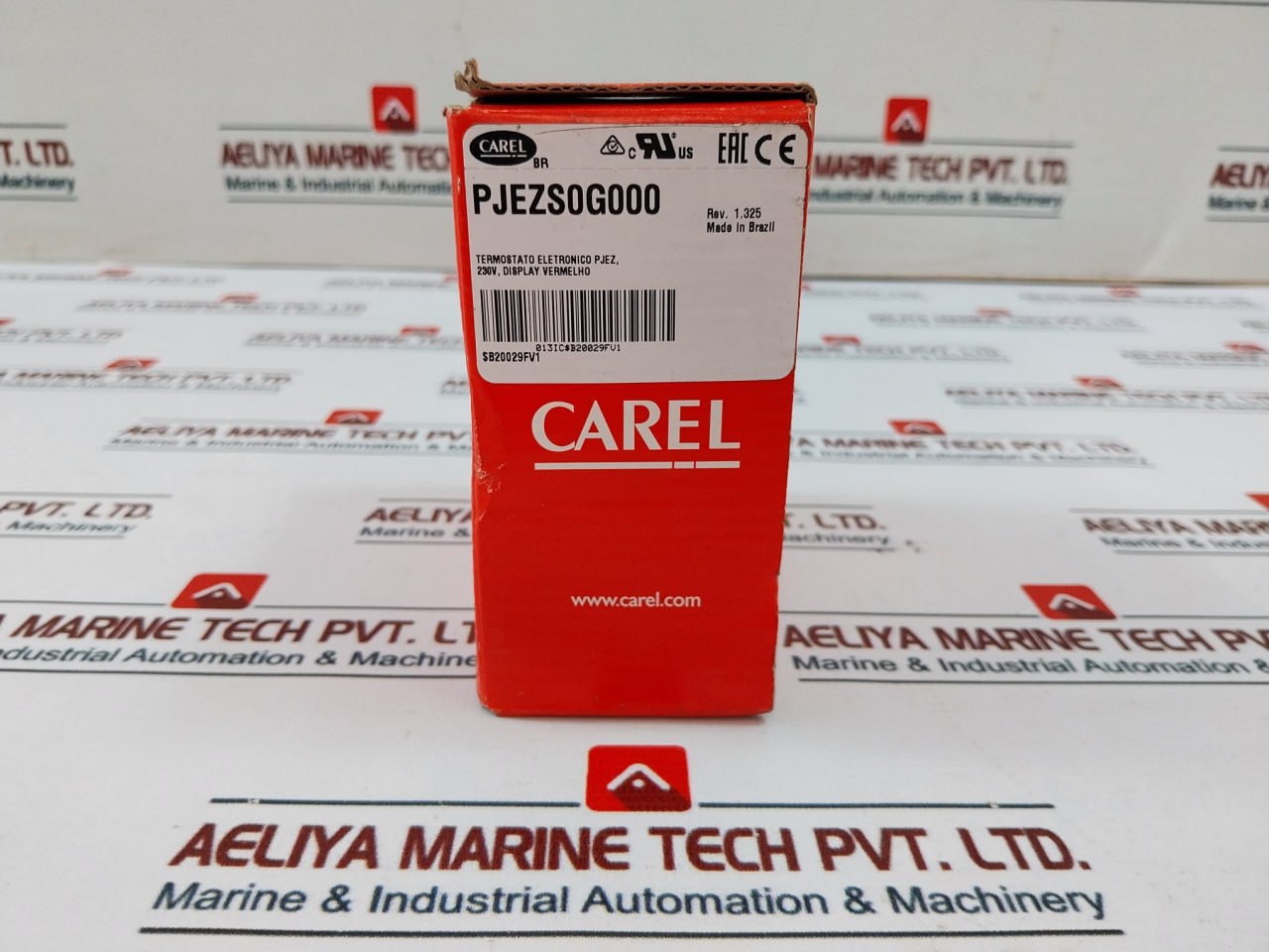 Carel Pjezs0G000 Electronic Controller 250 Vac Rev 1.325