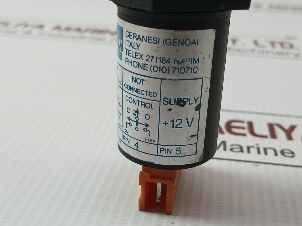 Cargo Control Panel Throttling Indicator Navalimpianti +12V
