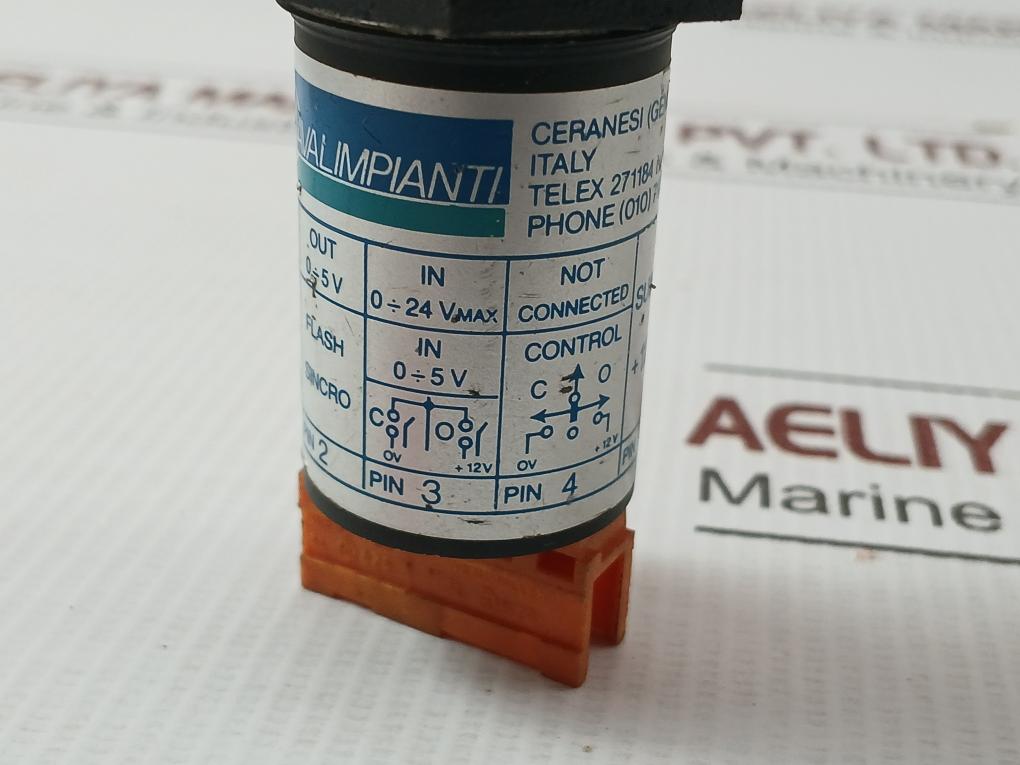 Cargo Control Panel Throttling Indicator Navalimpianti +12V