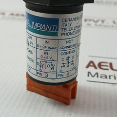 Cargo Control Panel Throttling Indicator Navalimpianti +12V