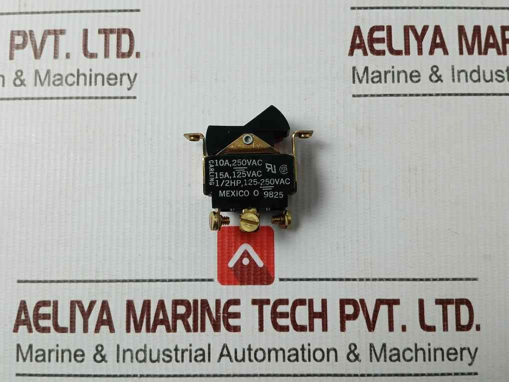 Carling 31201 Rocker Switch 10A-15A 125Vac-250Vac For Kold Draft