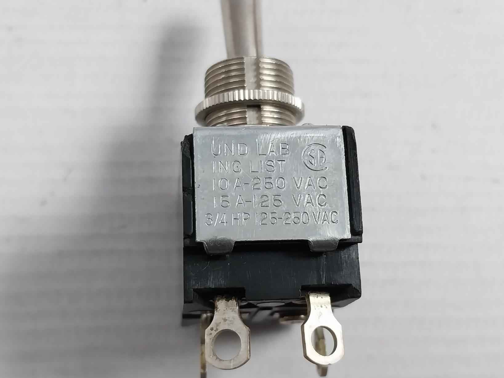 Carling G-101 Switch 10A-250Vac 15A-125Vac