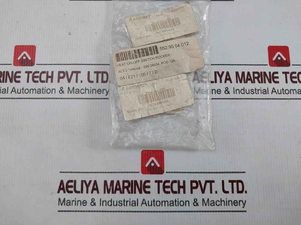 Carling Technologies Va9a Sealed Heat On-off Rocker Switch 15a 125vac / 10a 250vac