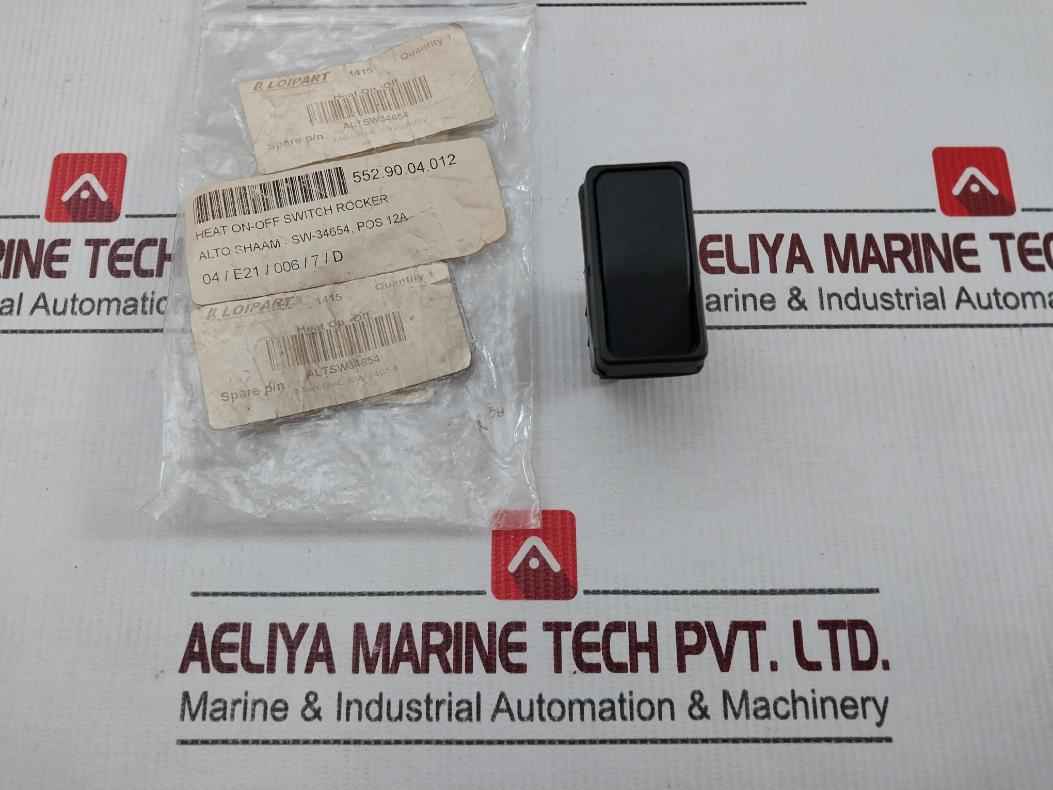 Carling Technologies Va9a Sealed Heat On-off Rocker Switch 15a 125vac / 10a 250vac