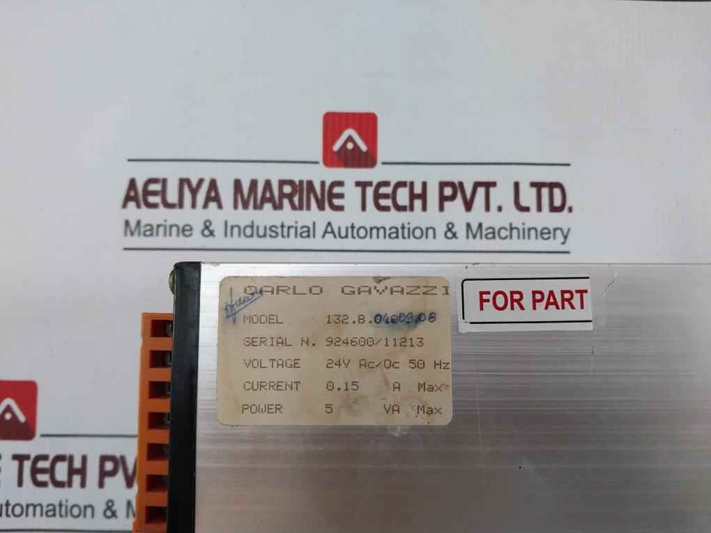 Carlo Gavazzi 132.B.04009.08 Mini Volt Relay 24V Ac/Dc 50Hz (Not Working)