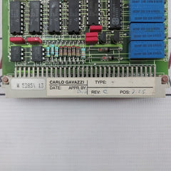 Carlo Gavazzi 4014D Printed Circuit Board Rev.C W5285