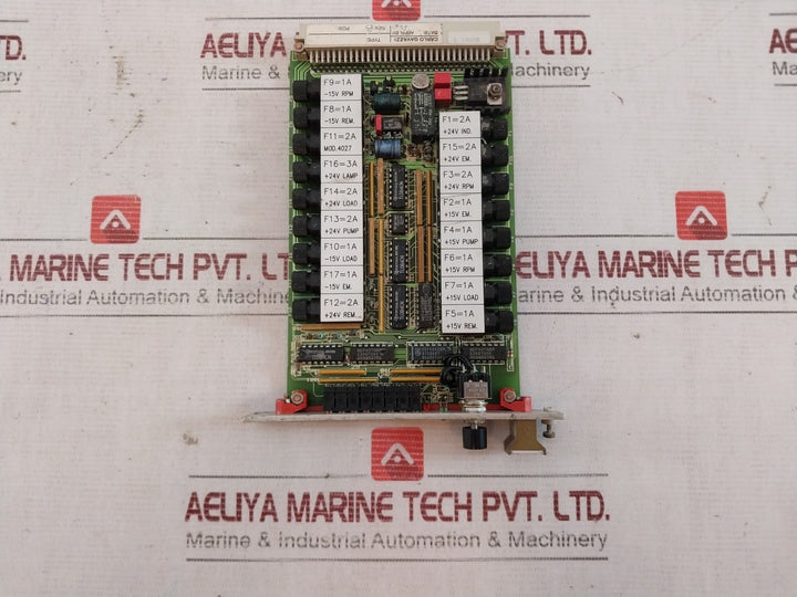 Carlo Gavazzi 4027 Power Control Unit REV: 3