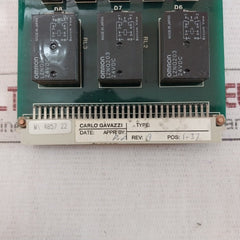 Carlo Gavazzi 4034 Printed Circuit Board 91.4.340 Rev A