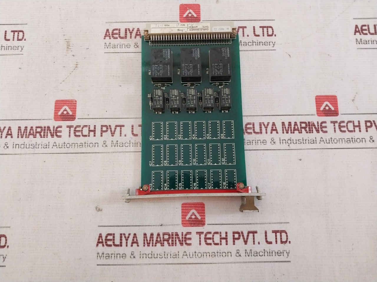 Carlo Gavazzi 4034 Printed Circuit Board 91.4.340 Rev A