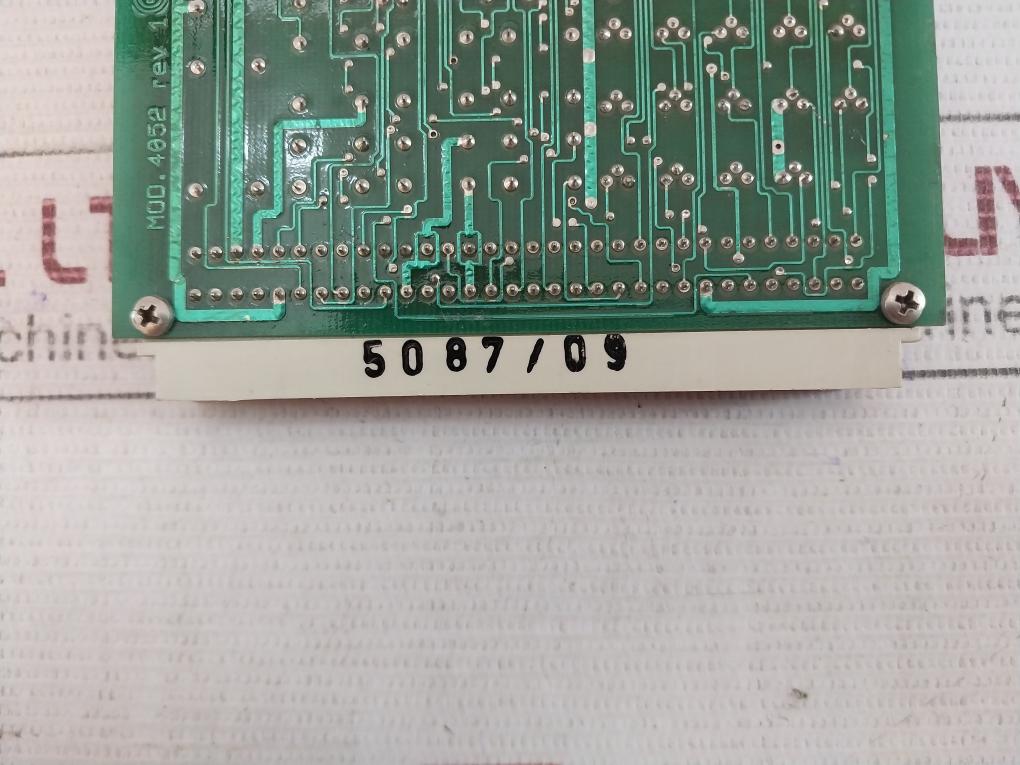 Carlo Gavazzi 4052 Printed Circuit Board 91.4.520 Rev: C