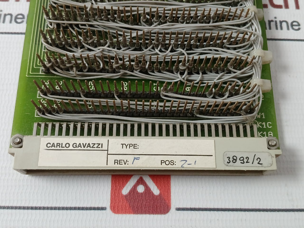 Carlo Gavazzi 4056-018 Printed Circuit Board Rev: F