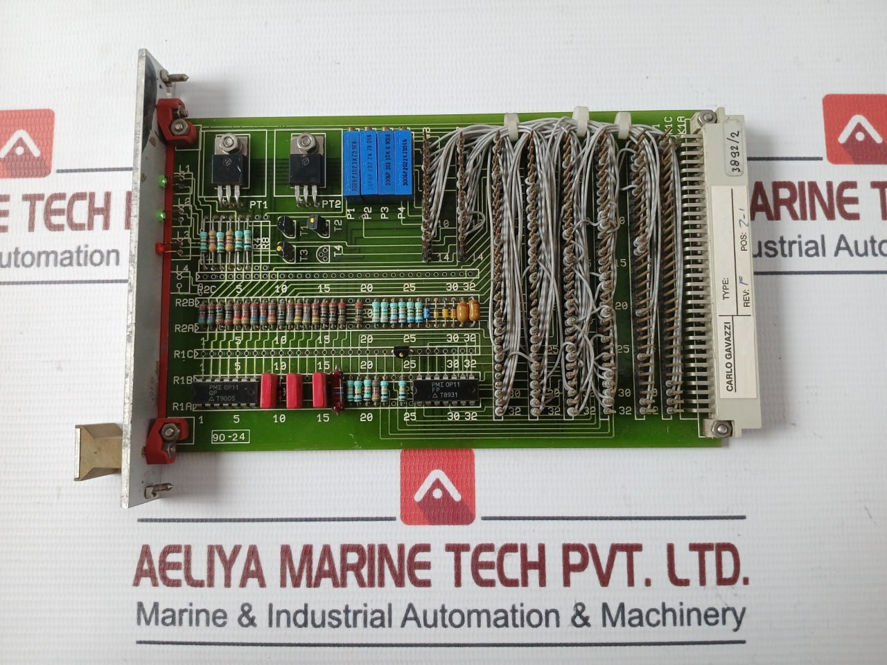 Carlo Gavazzi 4056-018 Printed Circuit Board Rev: F